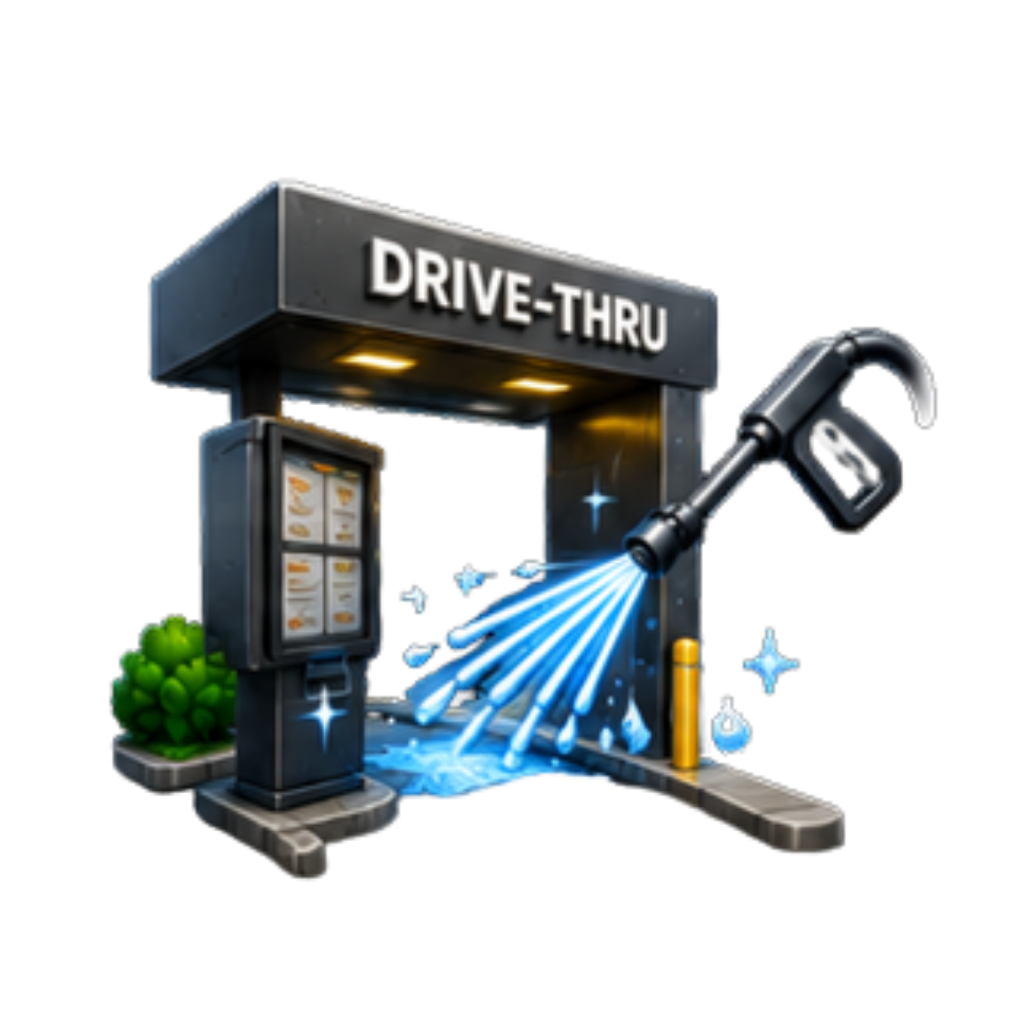 Drive-Thru Cleaning